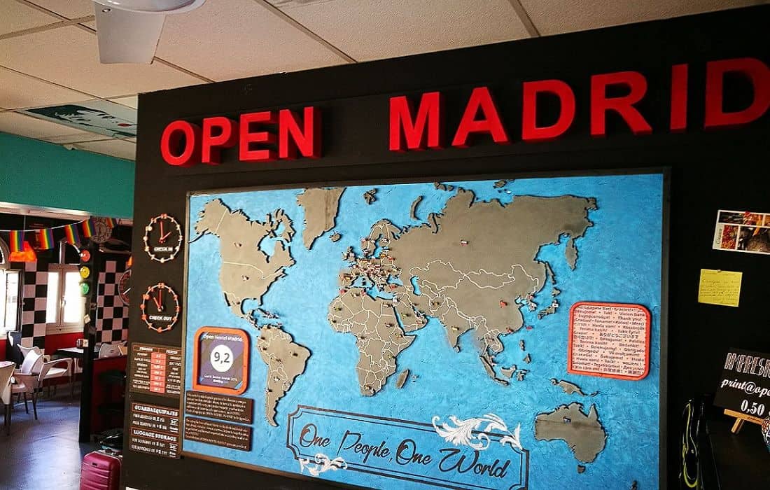 Mejores alojamientos Open-Hostel Madrid