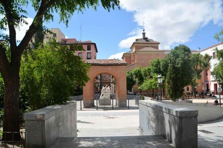 Plaza del Dos de Mayo, en Malasaña