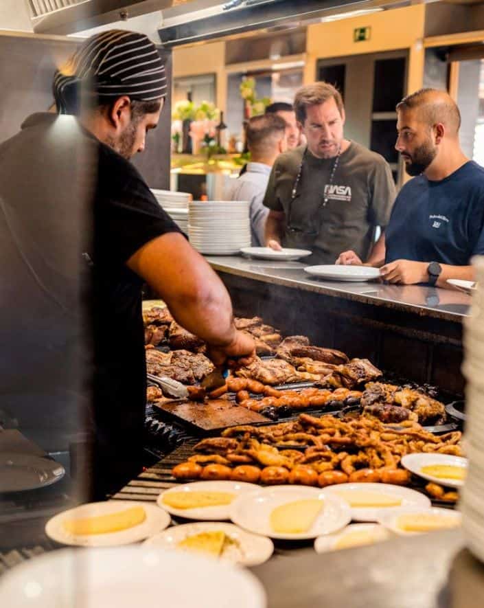 Parrilla de carne The Knife