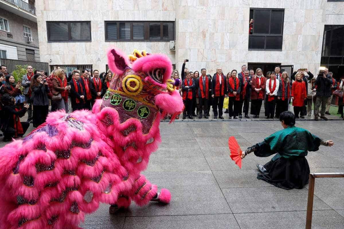 Fiestas por el Año Nuevo Chino en Usera